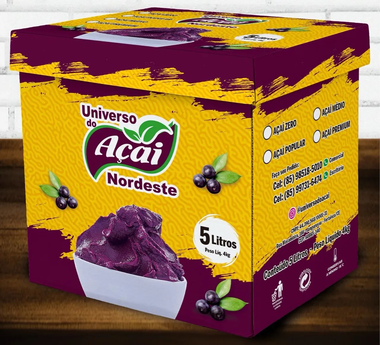 AÇAÍ PREMIUM 5L/4,5kg