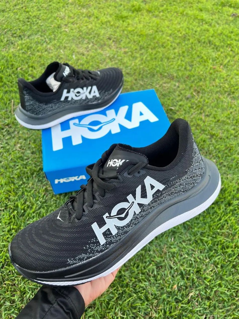 Tênis Hoka Mach 5 - Verde e Branco - Foto 2