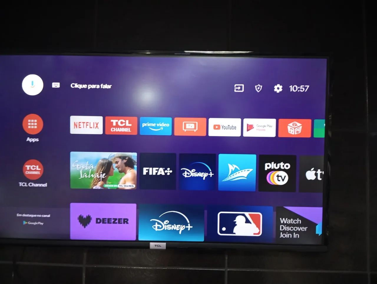 Smart tv TCL Android 43 polegadas  - Foto 2