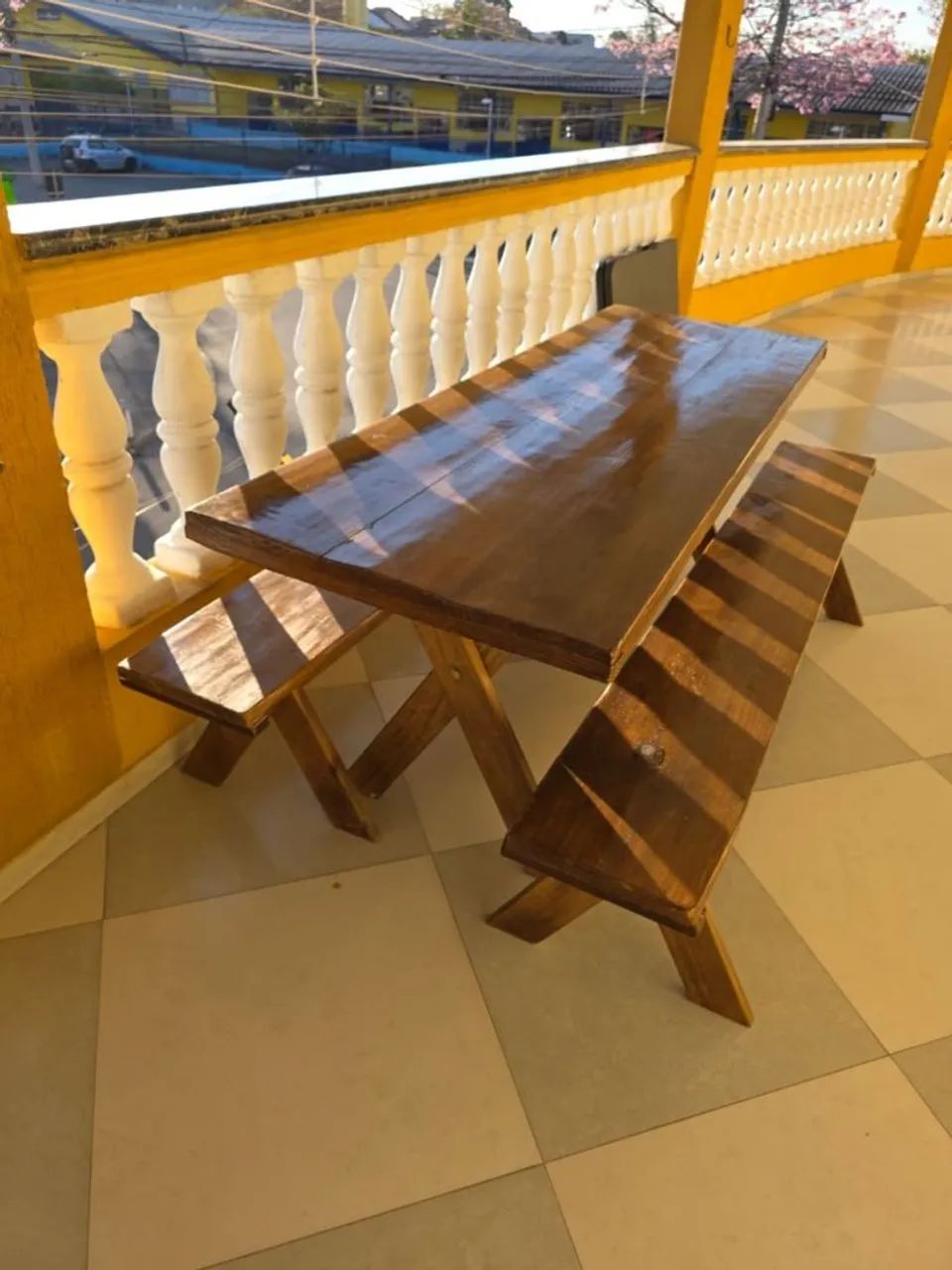 Mesas rústicas pronta entrega64169254786434122