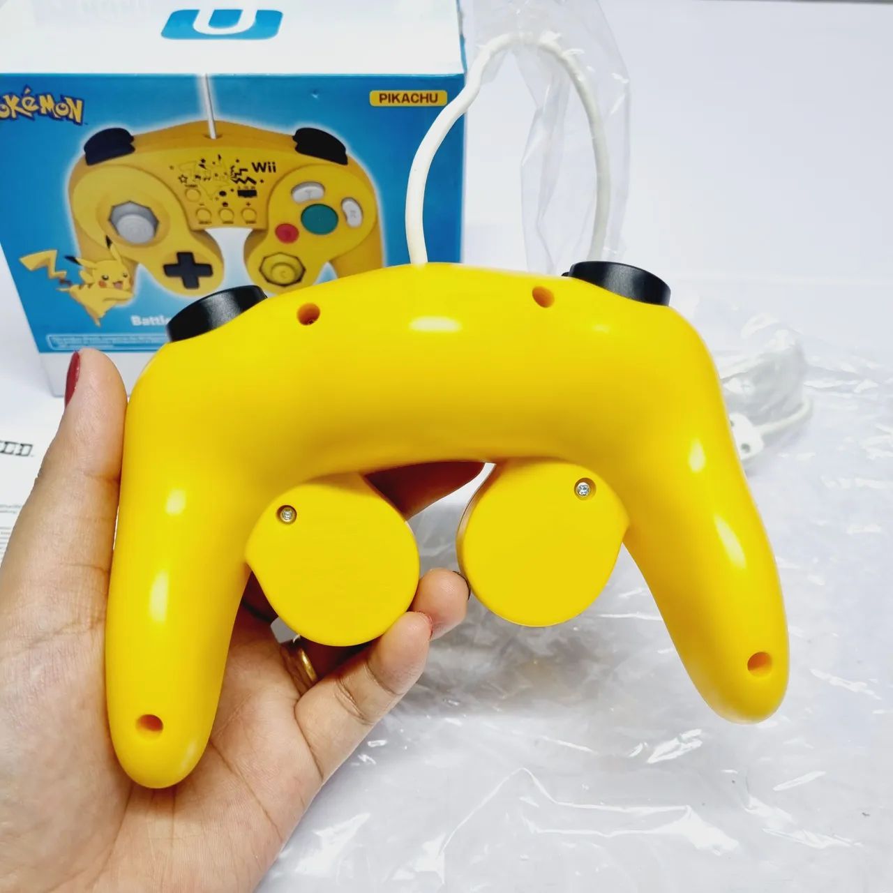 CONTROLE WII U PIKACHU-HORI - Foto 6