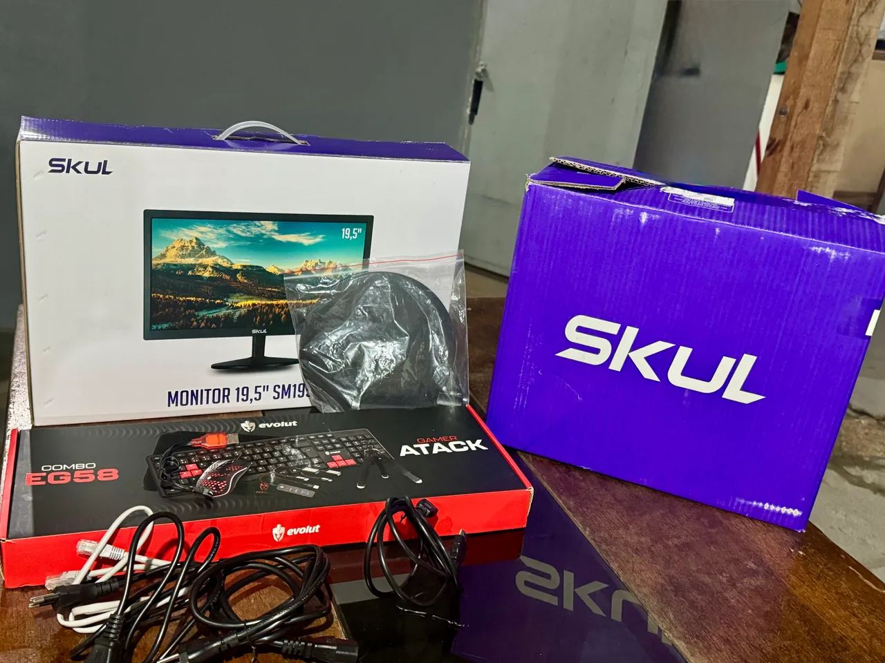 COMPUTADOR NOVO SKUL, NUNCA USADO403953596352450563