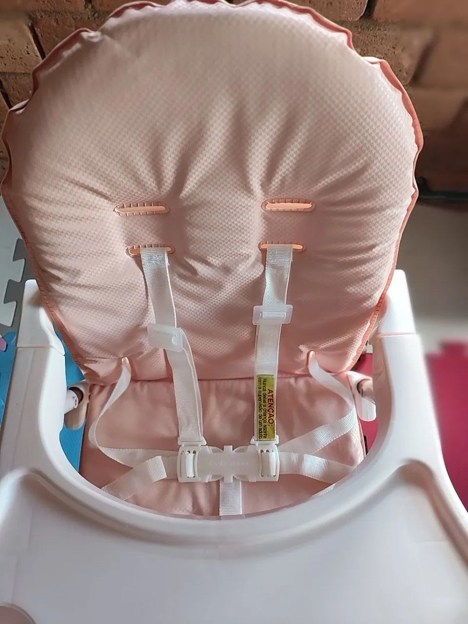 Cadeira de Alimentação Infantil Rosa
