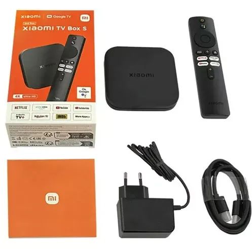 Xiaomi Mi TV Box S 4K | 8GB + 2GB RAM | Lacrado e Original