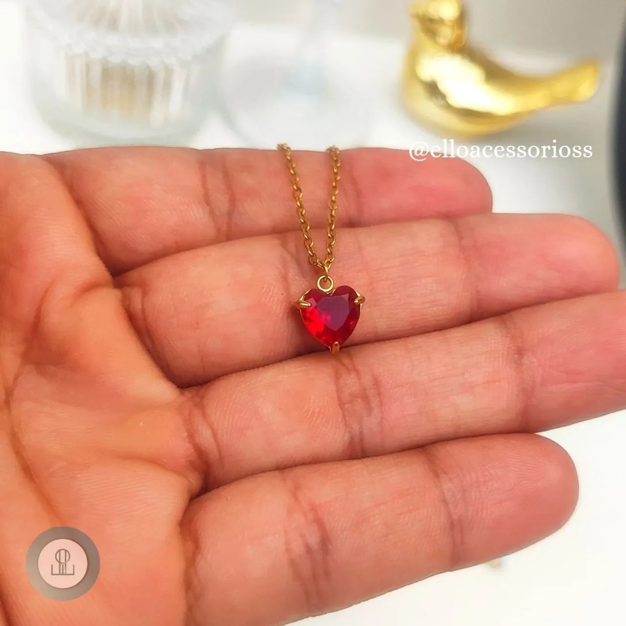 Colar Feminino Amor Escarlate  - Foto 3