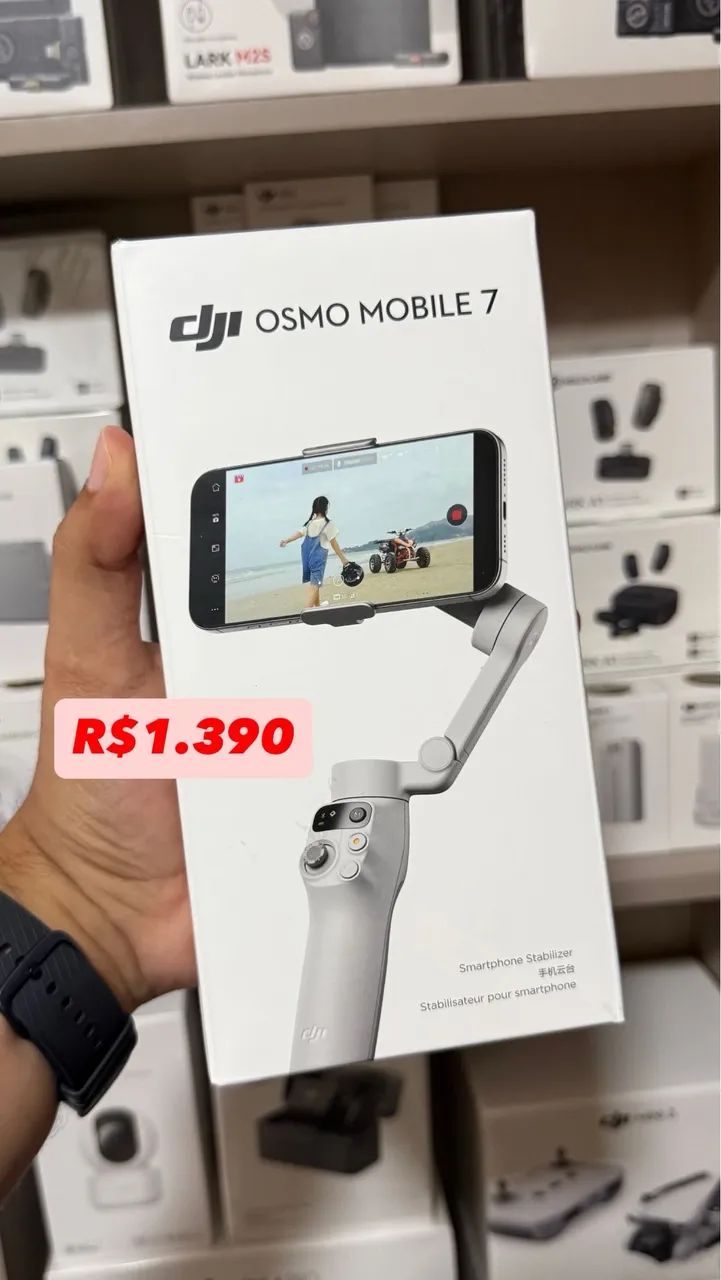 Estabilizador DJI Osmo 7 Lacrado Com garantia 