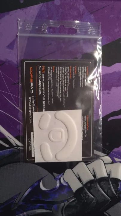 Feet para Mouse Corepad PRO Razer DeathAdder V3 PRO - 1 unidade - Foto 2