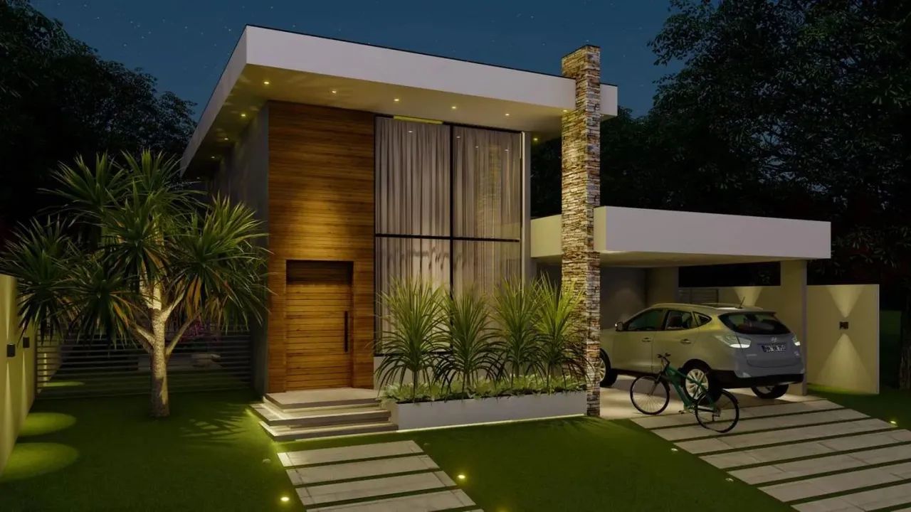 Casa para Venda em Rio das Ostras, Balneário das Garças, 3 dormitórios, 3 suítes, 4 banhei