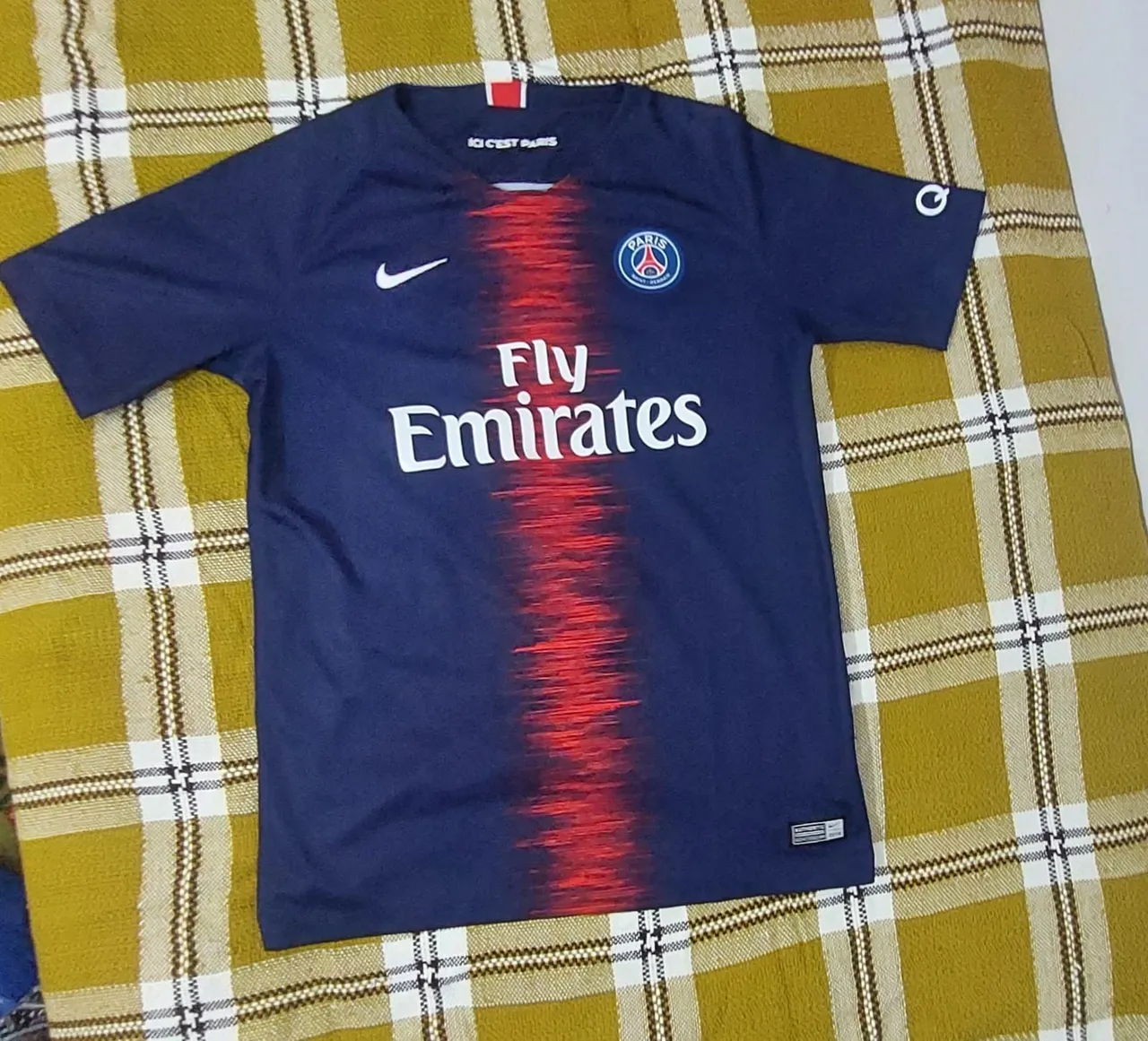 Camisa PSG 2018/19 Fly Emirates