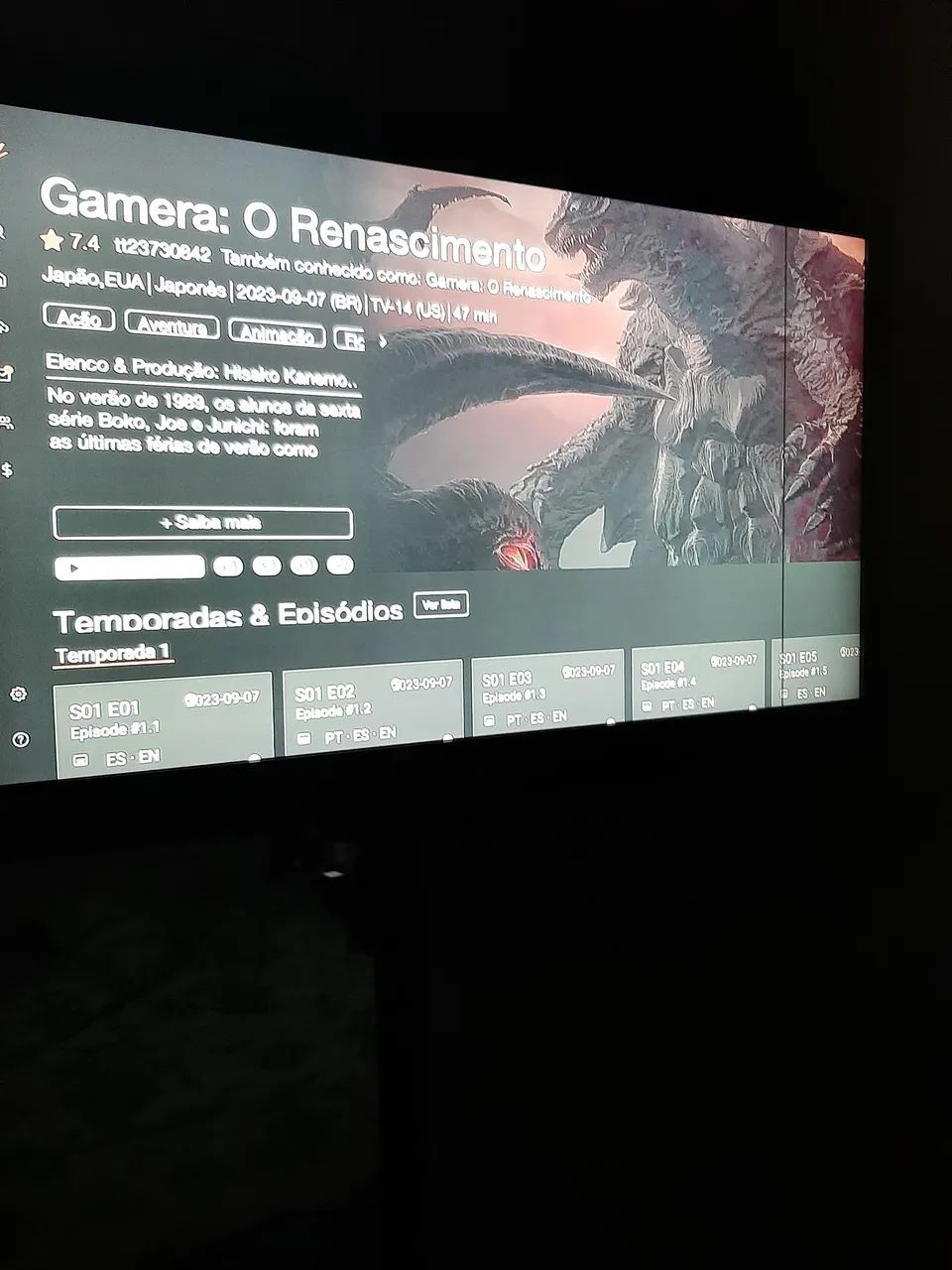 Projetor para assistir jogos da Copaem casa - Foto 3