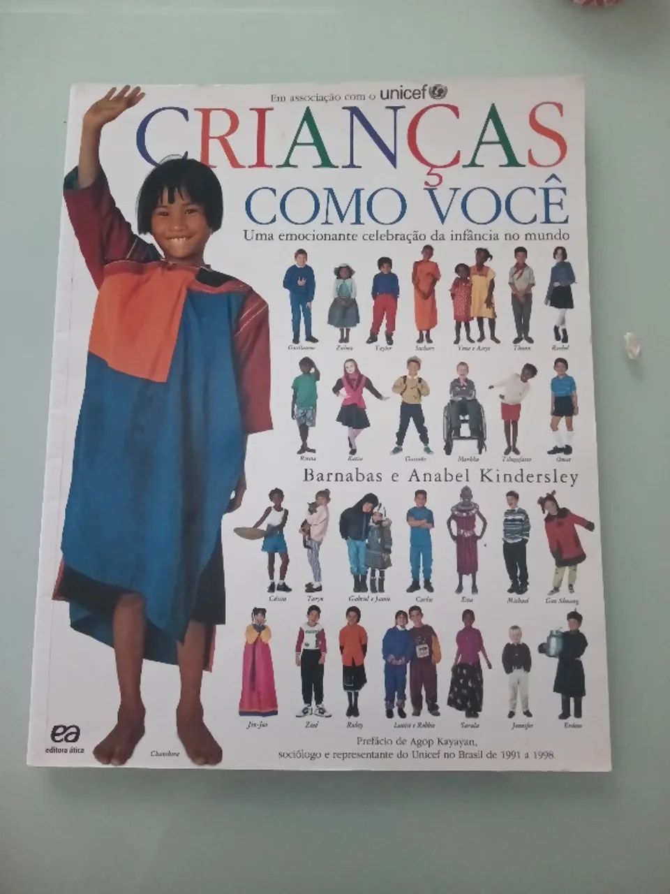 Livro infantil " Crianças como você" de Kindersley Anabel - usado (Leia antes a descrição)