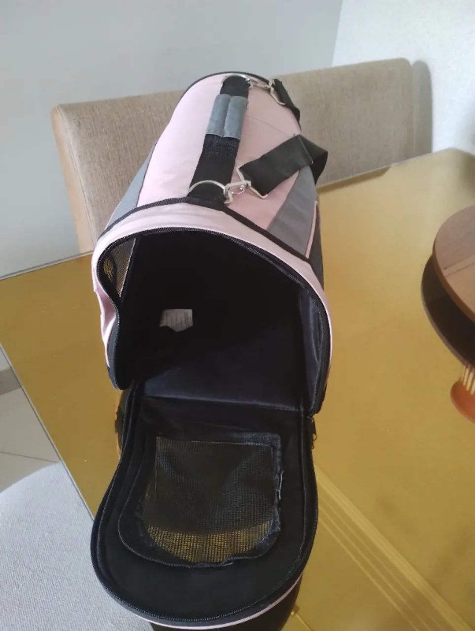 Bolsa de transporte pet/ medidas cabine ANAC 