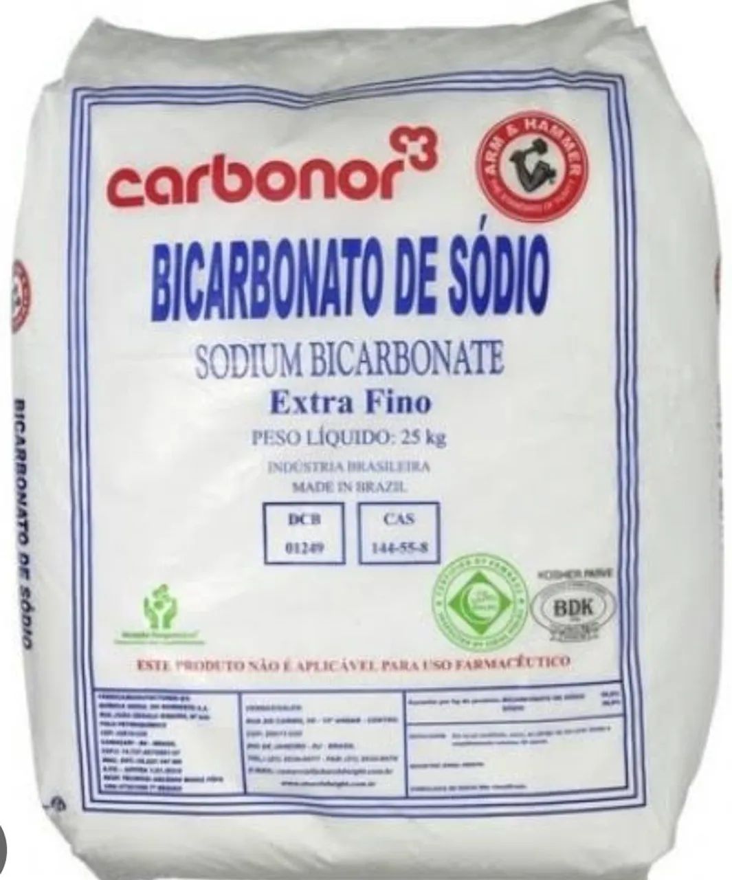 Bicarbonato de Sódio industrial 