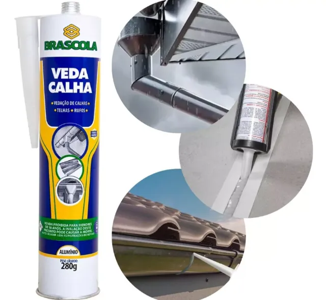 Veda Calha Aluminio 280g - Brascola