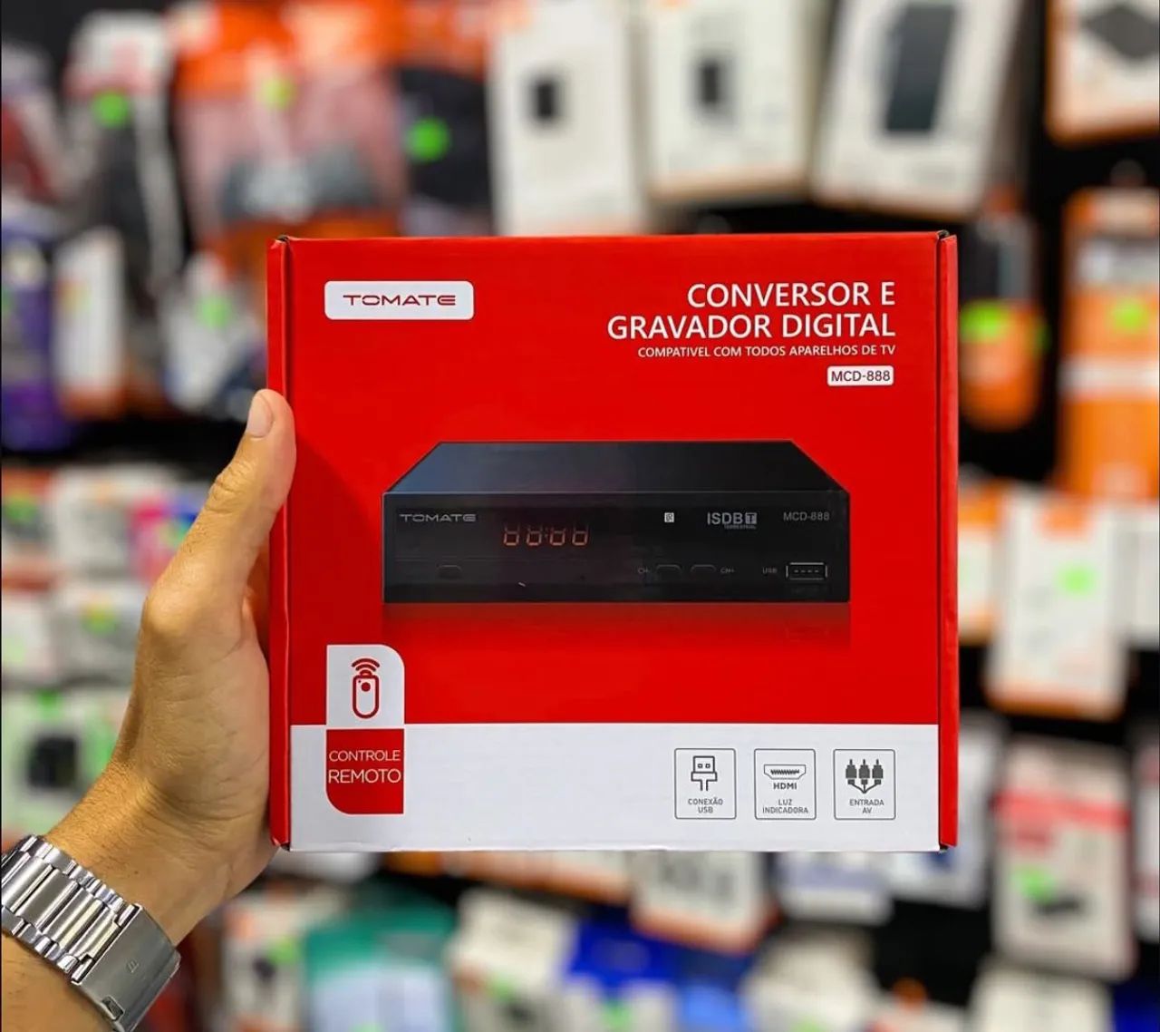 Conversor digital e gravador