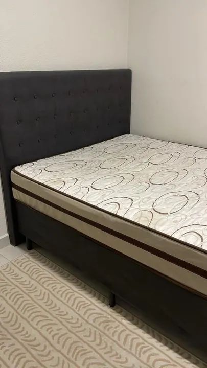 Cama Box de Casal com Cabeceira - Foto 3