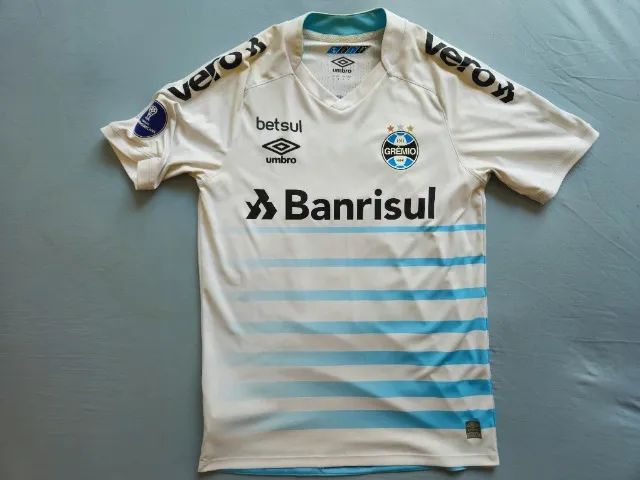 Camisa de jogo 2021 do Grêmio, da Sul Americana - Foto 2