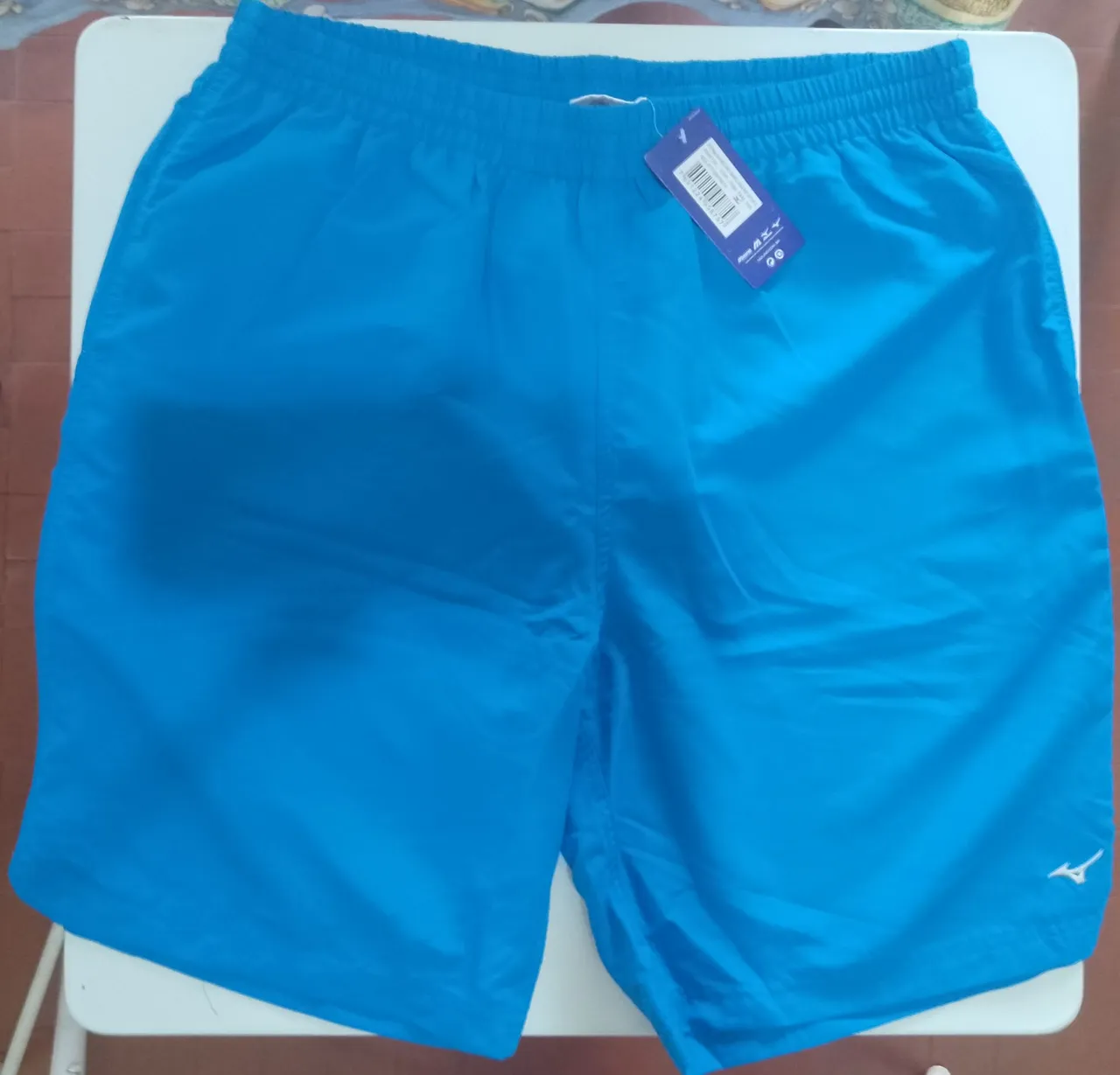 Bermuda Mizuno básica rip stop 3 Tam.GG nova com etiqueta.