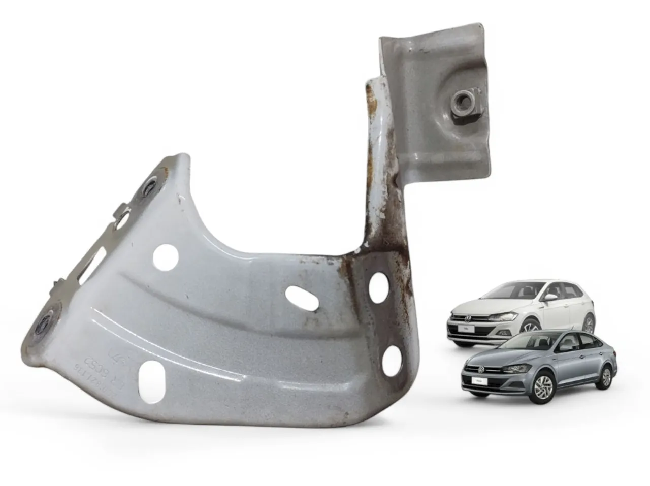 Suporte Paralama Direito Polo Virtus 2017 A 2023 2g0821136