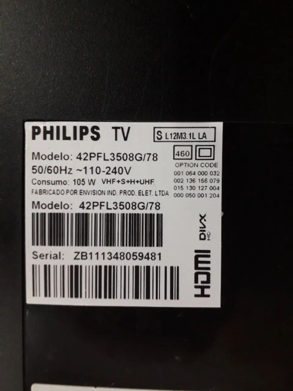 PLACA CONTROLADORA TV PHILIPS 42PFL NOVA - Foto 2