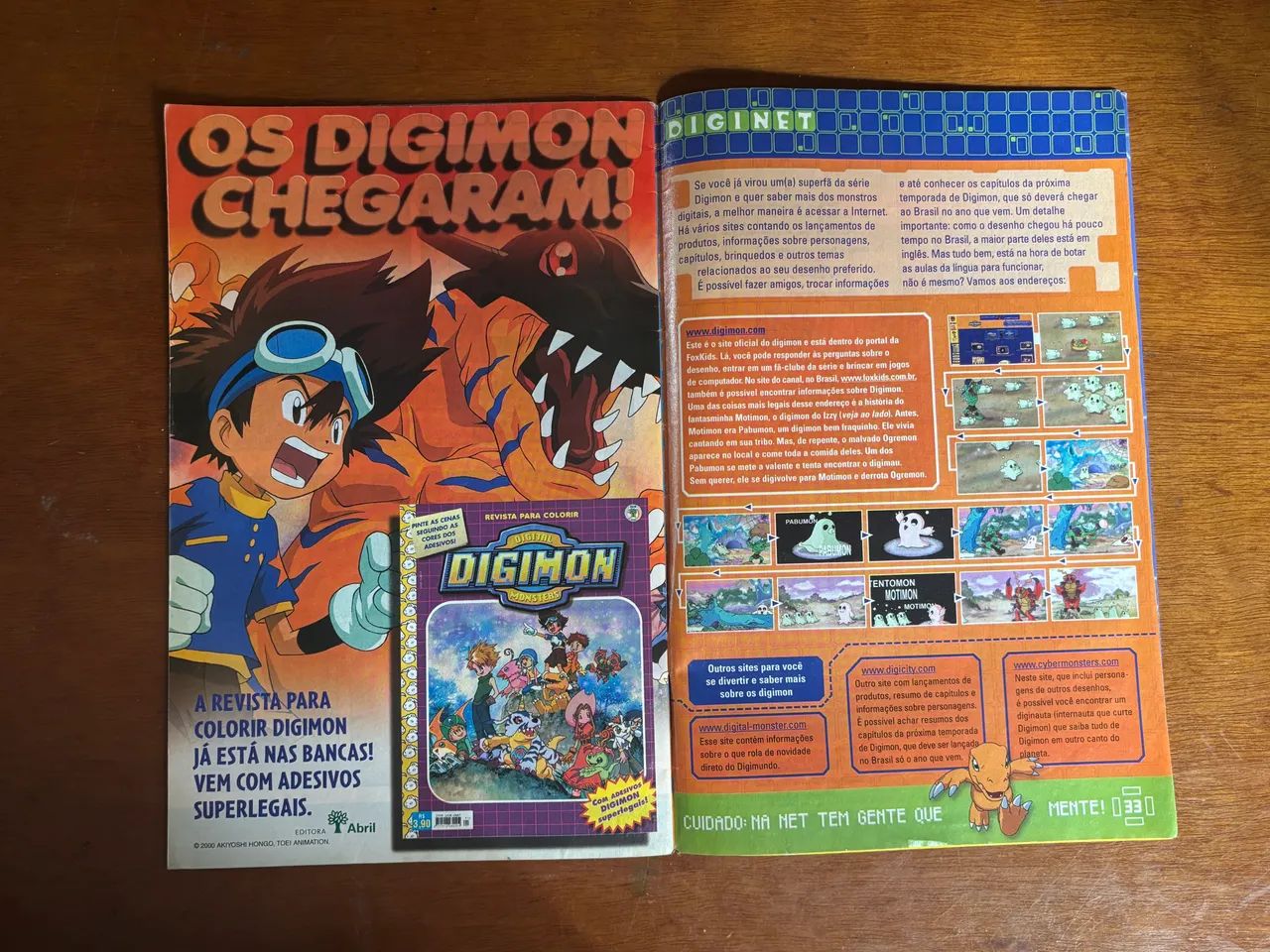 Revista DIGIMON Número 1  - Foto 4