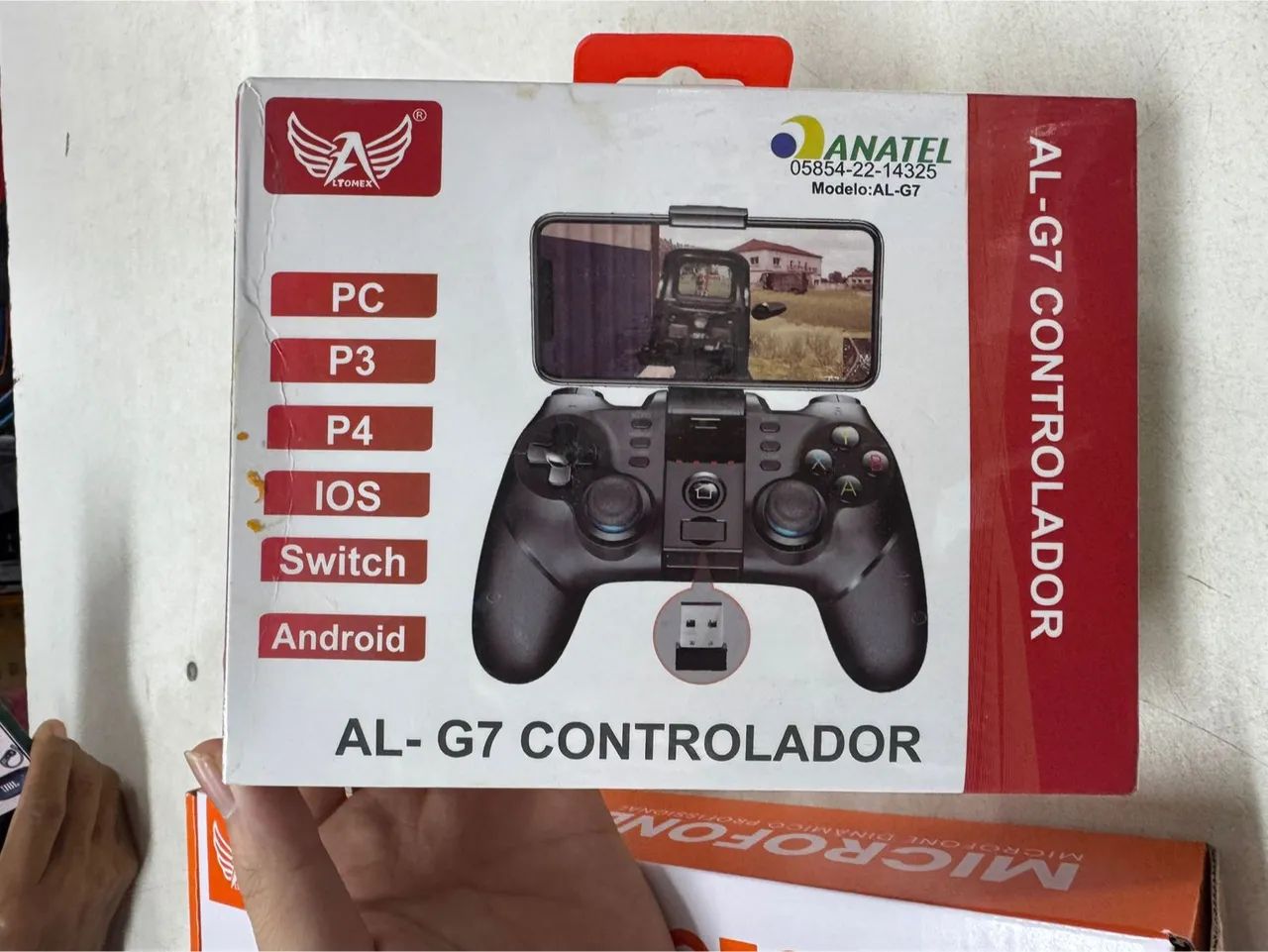 Joystick Controlador de jogos AL-G7 Usb
