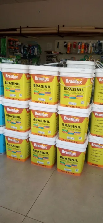 Tinta acrílica para interior Brasilux Brasinil - 18 litros