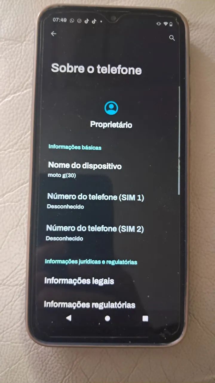 Moto G30 128 em ótimo estado  - Foto 4