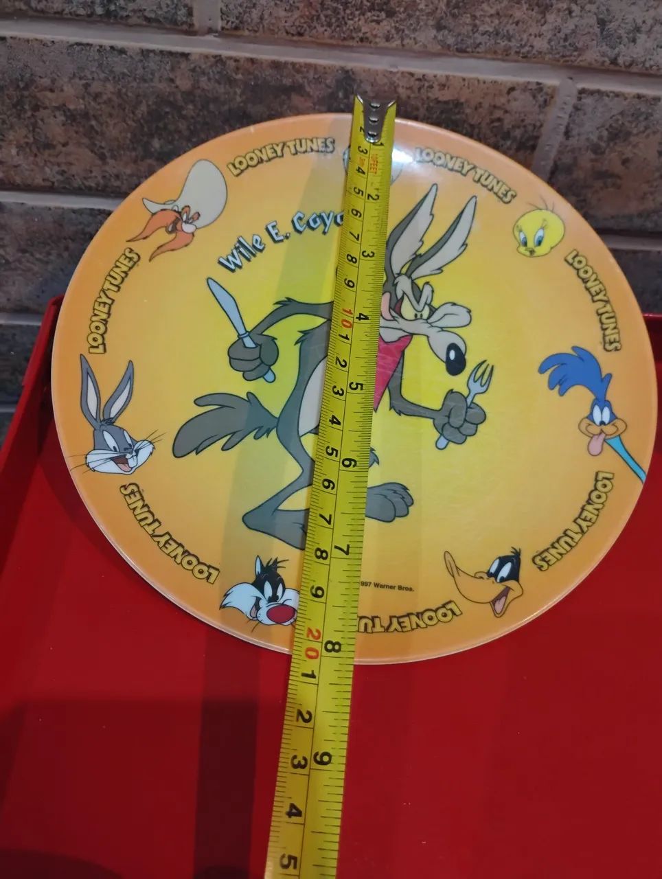 Prato antigo looney tunes importado Warner Bros  - Foto 3
