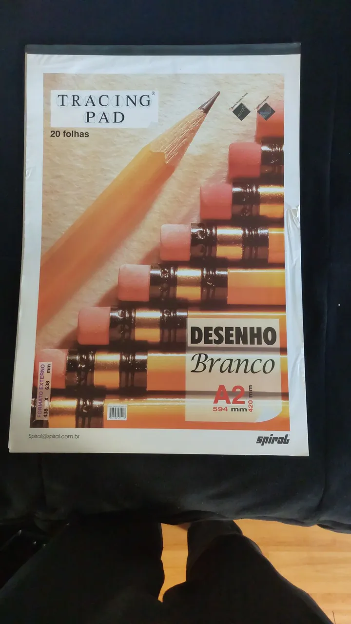 Bloco de Desenho Tracing Pad A2 - 20 Folhas