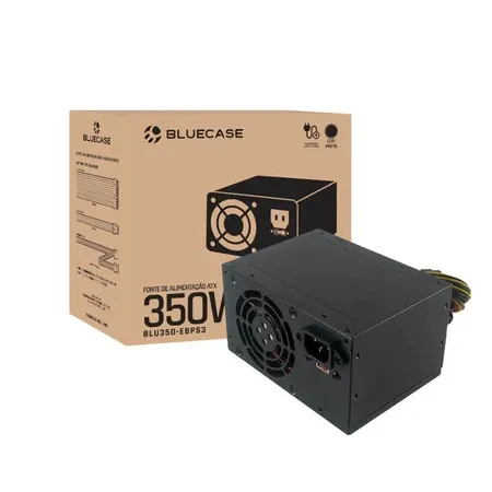 Fonte 350w Real 8 pinos Conector 4+4 pinos 12v ATX
