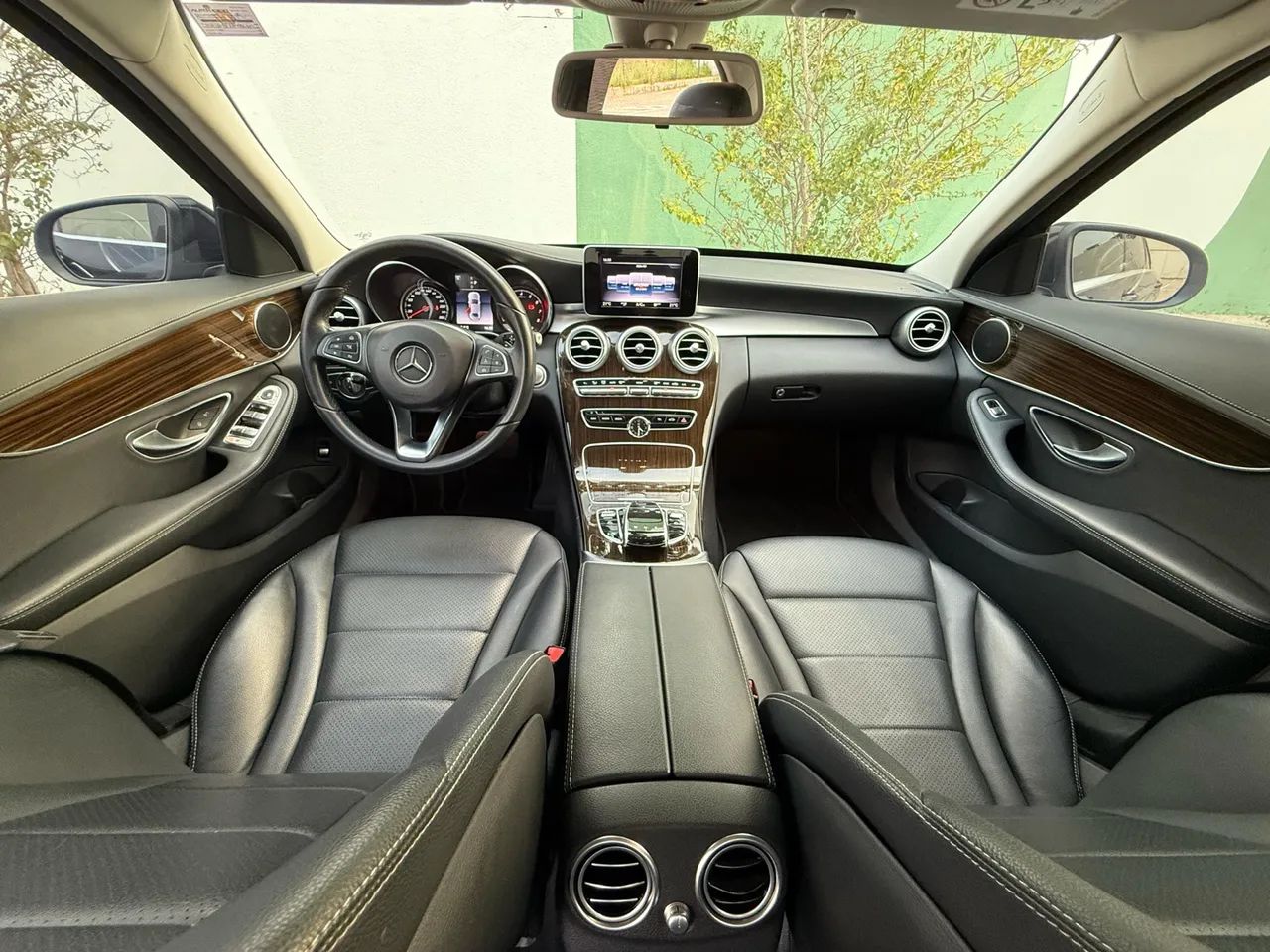 MERCEDES BENZ C-180 EXCLUSIVE 2018, veículo revisado, impecável  - Foto 2