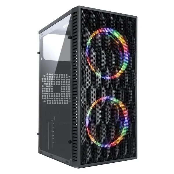 Gabinete Gamer Vinik Wave Preto Lateral Acrilico (Produto novo  com Garantia)