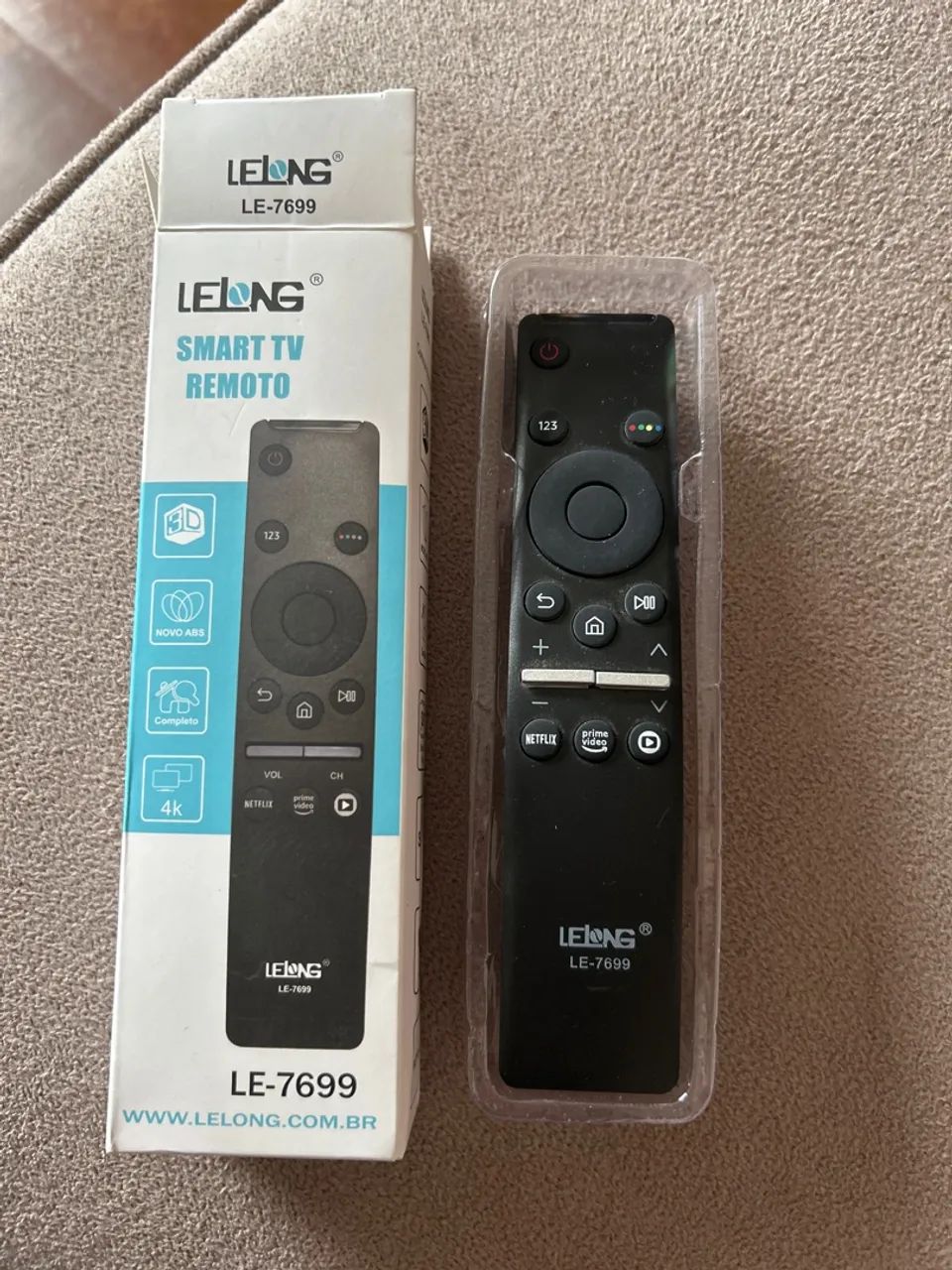 Controle Remoto Smart TV LeLong LE-7699 - Foto 2