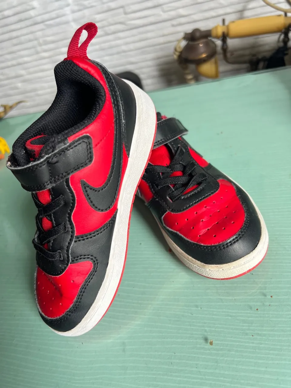Tênis Infantil Nike Vermelho e Preto
