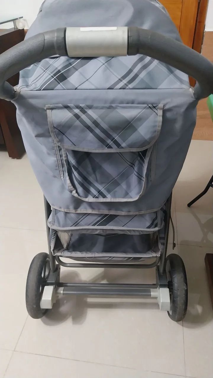 Carrinho bebê com bebê conforto  - Foto 3