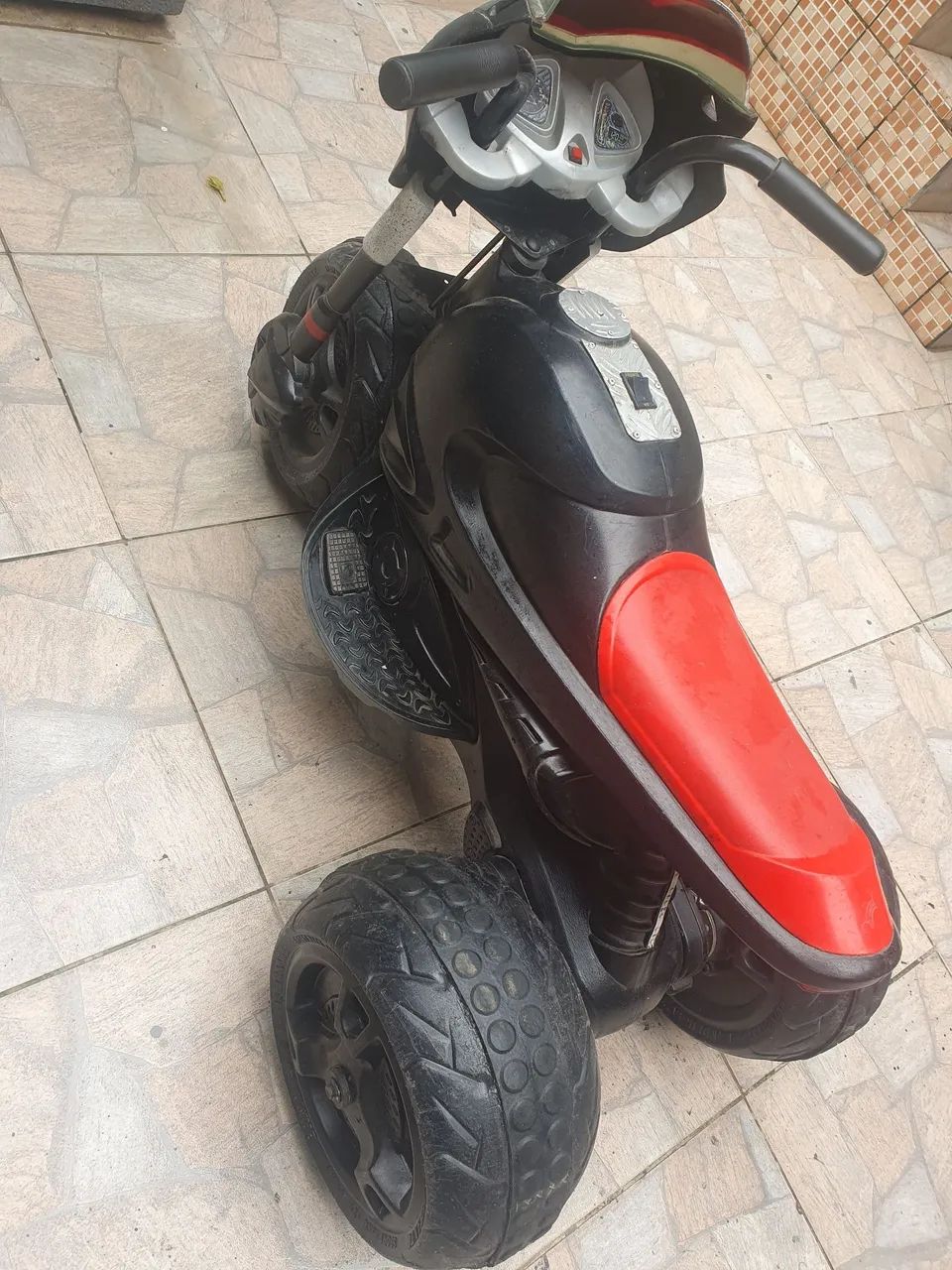Mini Moto Elétrica Infantil 3 Rodas - Foto 4
