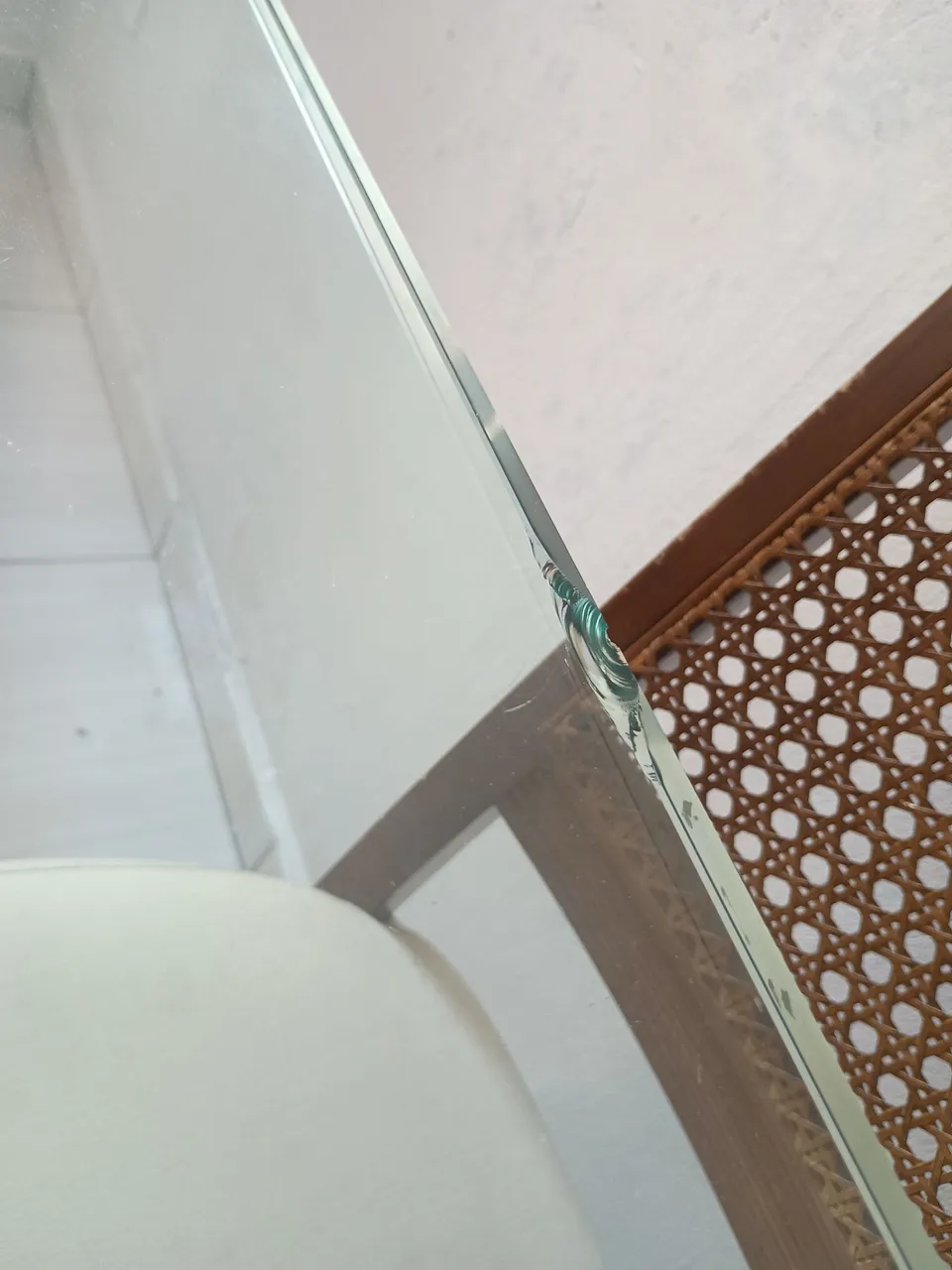 Mesa de vidro 4 lugares