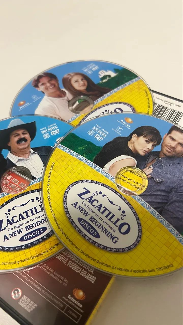 DVD da novela mexicana Zacatillo - Foto 2