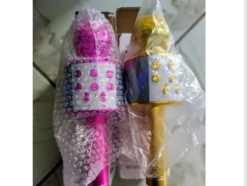 Microfone Karaokê sem Fio WS-858 - Foto 4