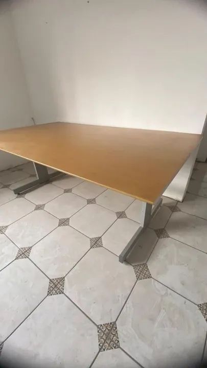 Mesa de Reunião em Madeira - Foto 2