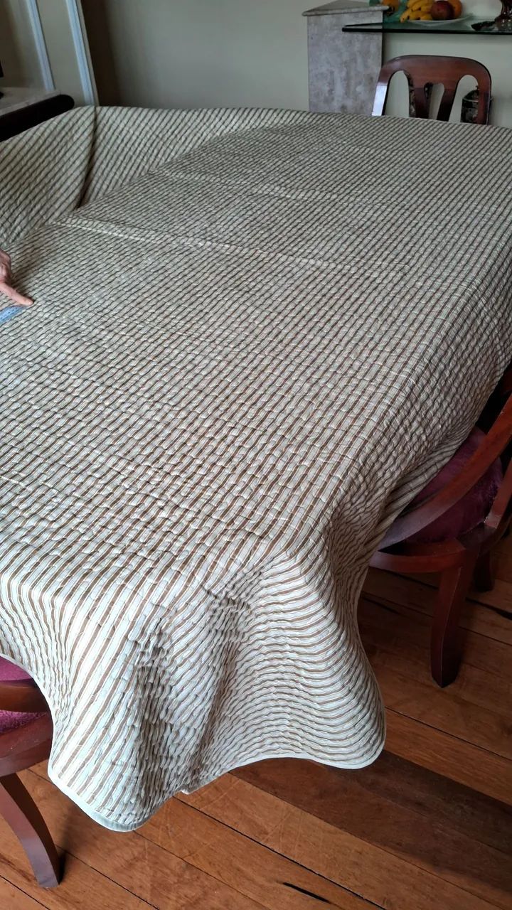 Colcha em matelasse dupla face- cama de casal - Foto 5