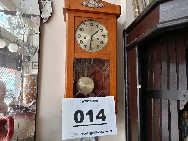 Relógio carrilhão Junghans antigo  - Foto 6