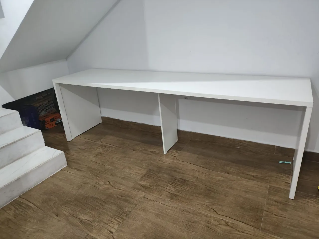 Bancada/Mesa em MDF para Home Office - 2,40m x 60cm