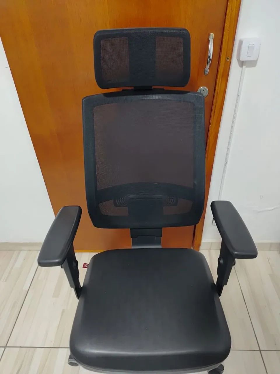 Cadeira Escritorio com Rodas Presidente Plaxmetal