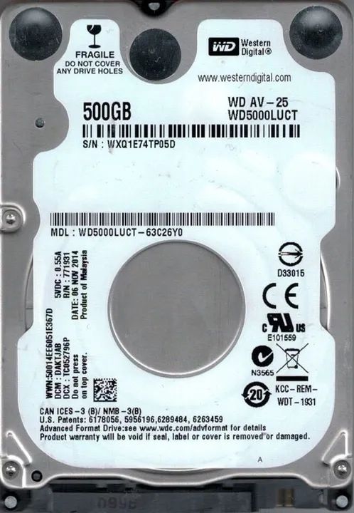 HD para notebook 500GB - Foto 2