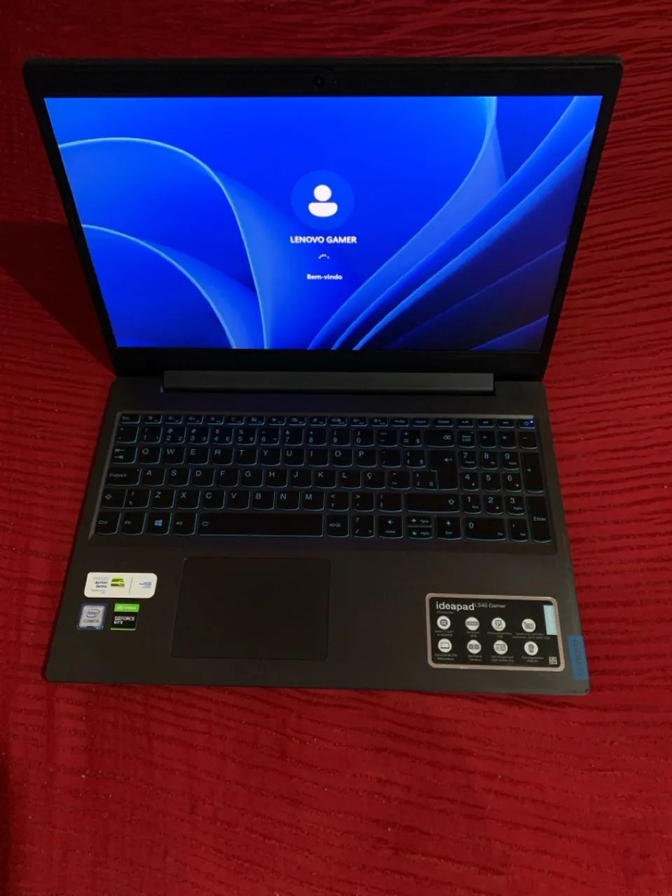 Notebook  Gamer i5 -9300HF  8GB RAM 1TB HD NVIDIA GTX 1050 - Foto 4
