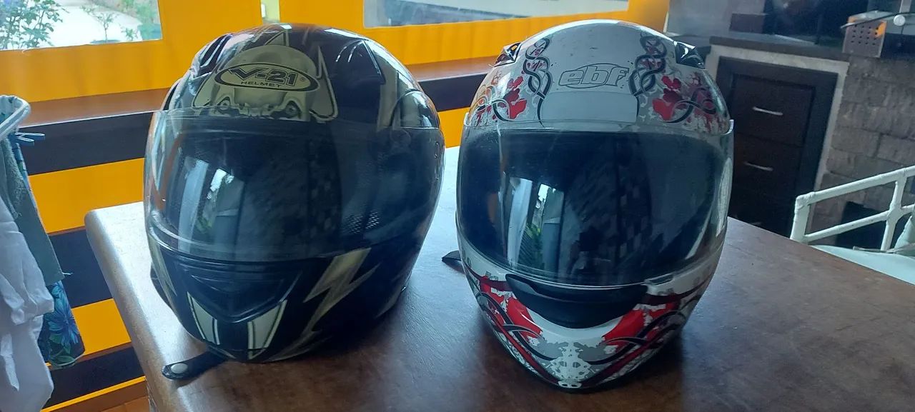 Capacete seminovos