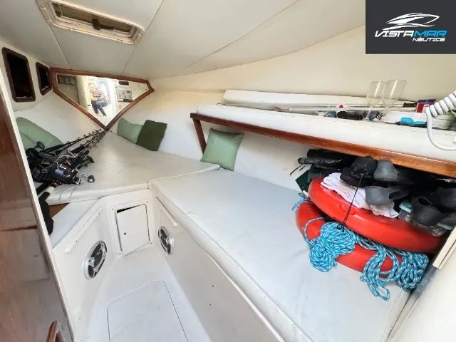 Lancha Mares 30 pés Diesel - Super Oferta - Foto 4