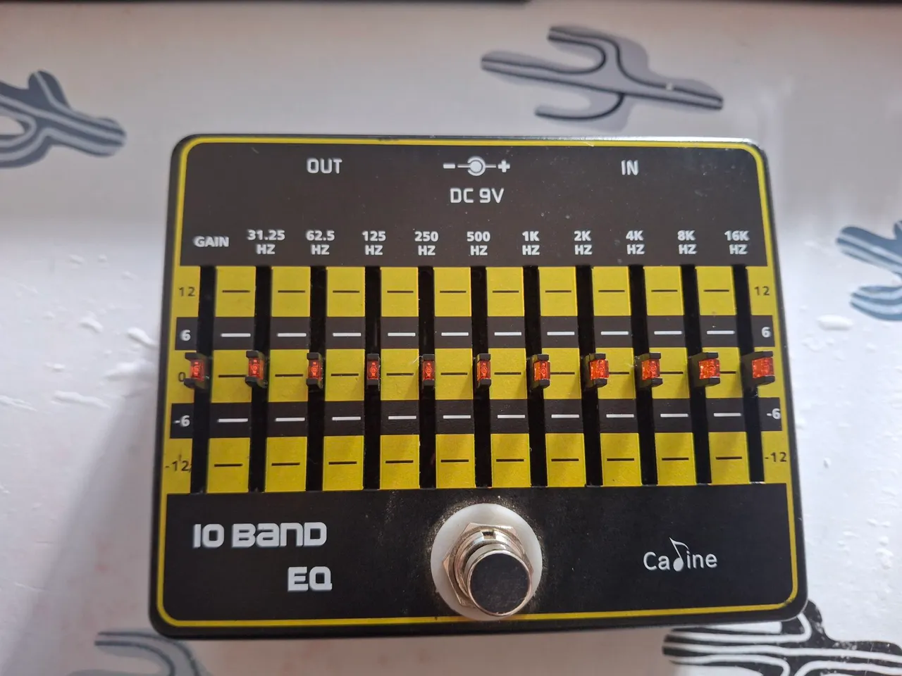 Equalizador 10 Bandas Caíne - Pedal de Efeitos